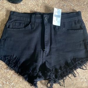 Black fashion nova shorts